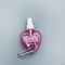 Мини лист сердца формируют косметическое дезинфицирующее средство руки бутылки ЛЮБИМЦА с ключевой цепью