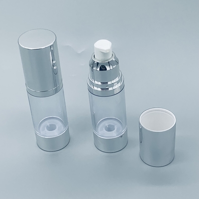 Насос прозрачной пластмассы косметический безвоздушный разливает 30cc по бутылкам